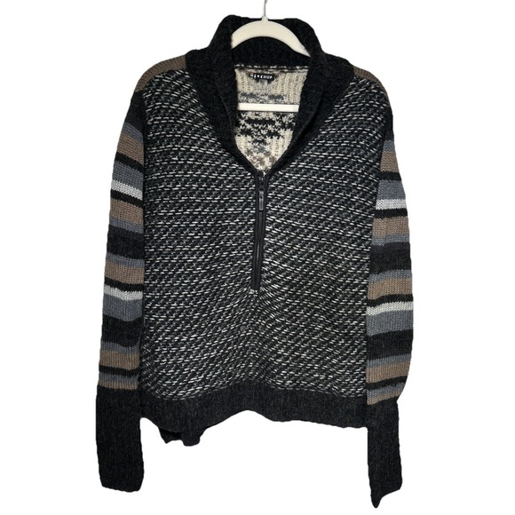 Smartwool Chup Wool Blend Southwest 1/2 Zip Sweater Women's Sz L Retail: $144 - Picture 1 of 11